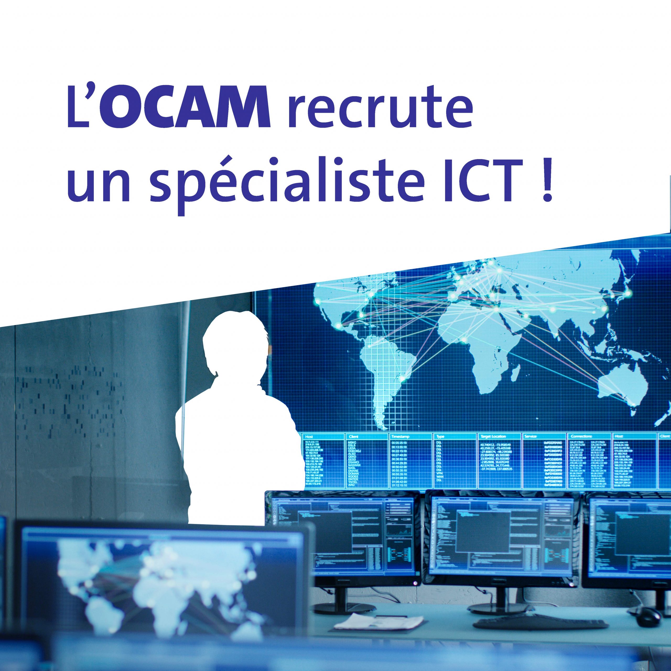 L&rsquo;OCAM recrute : Conseiller ICT – Chief Information Security Officer